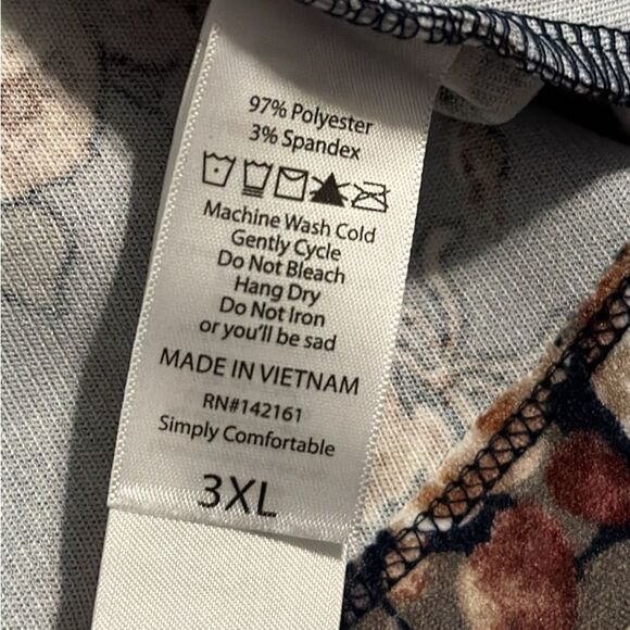 NWT LuLaRoe Jacket- size 3XL - Picture 9 of 9